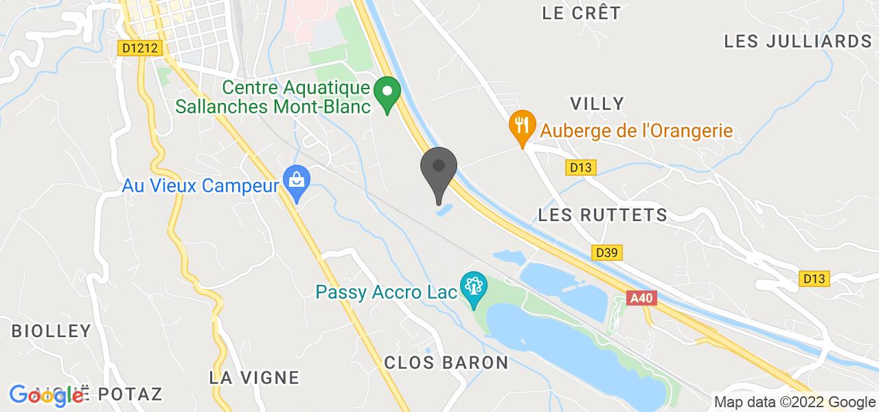 Plan d'accès — L'Écureuil