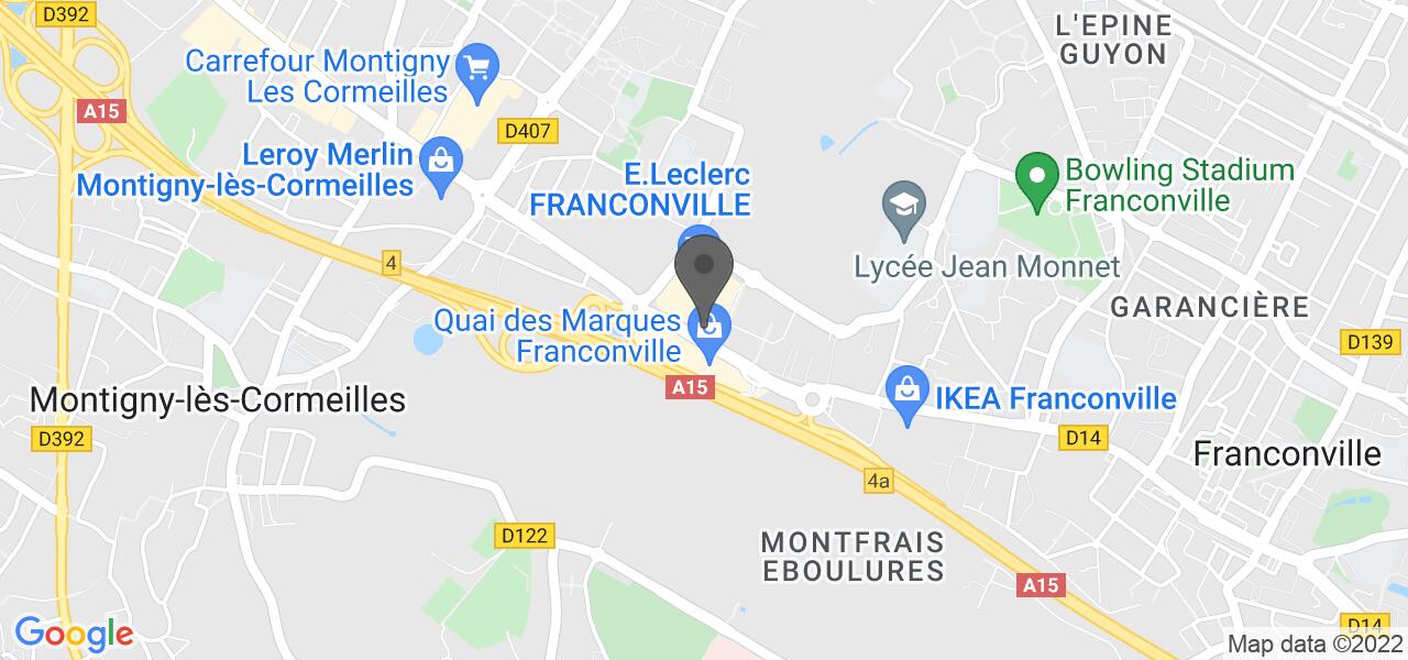 Plan d'accès — Tablapizza Franconville