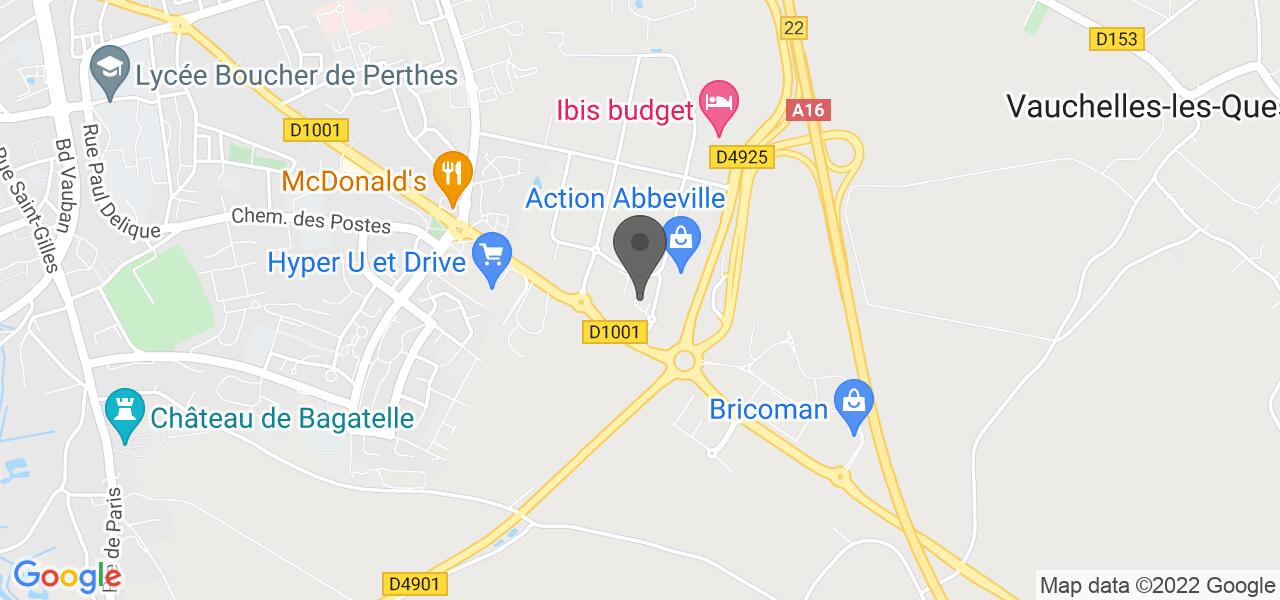 Mappa di accesso — La Villa Grill