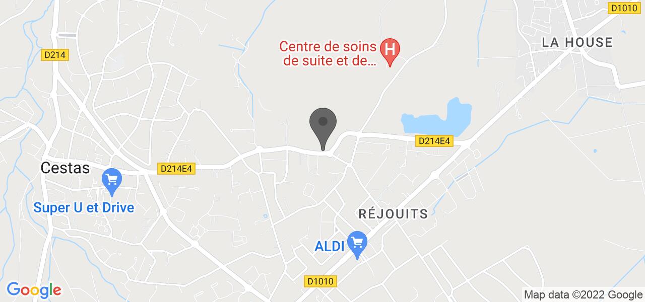 Anfahrtsplan — Les Chais d'Haussmann