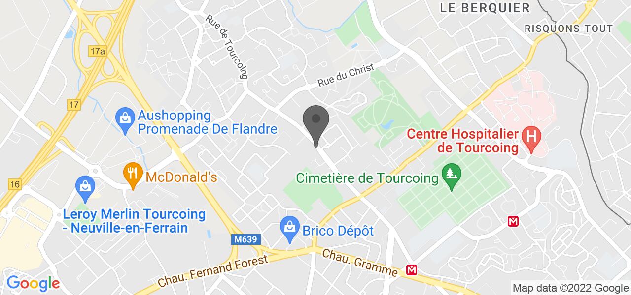 Mapa de acceso — Les Grillons