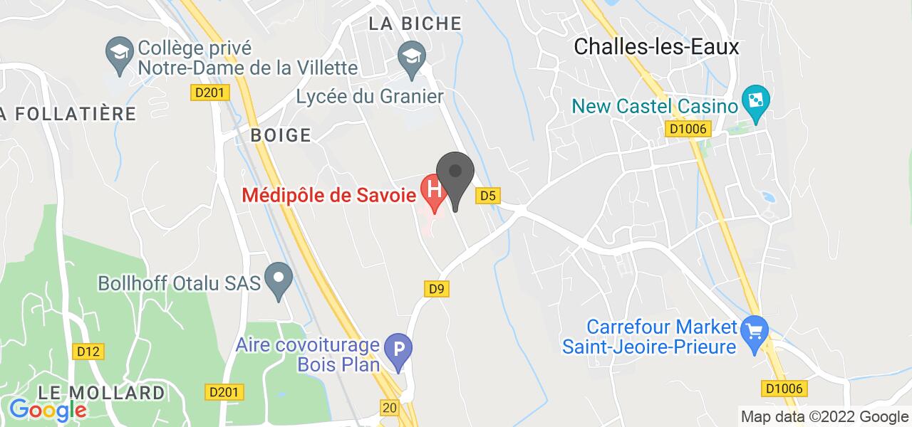 Access map — Le Break