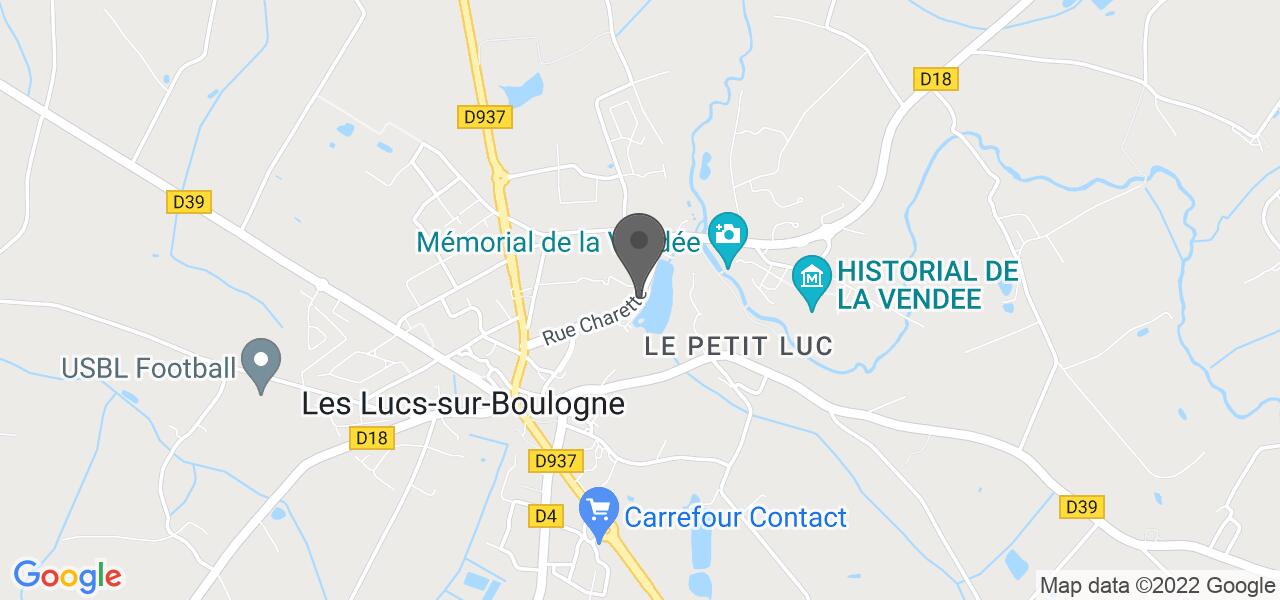 Plan d'accès — L’Auberge du Lac 