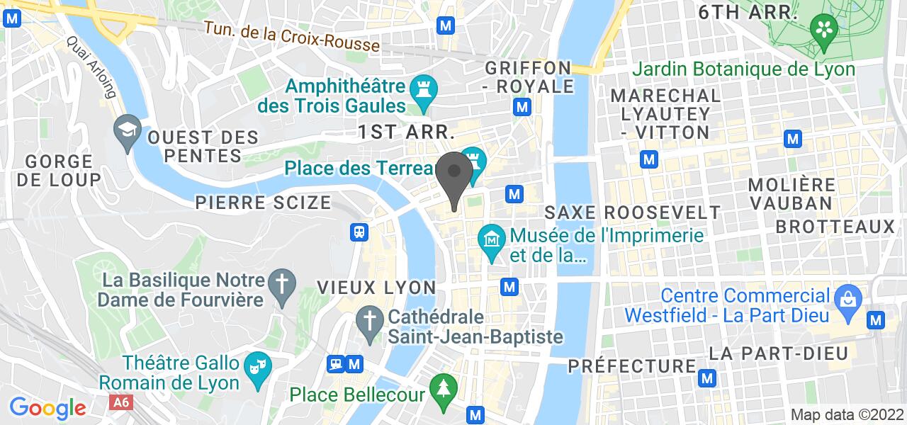 Plan d'accès — Le Caveau des Gourmands