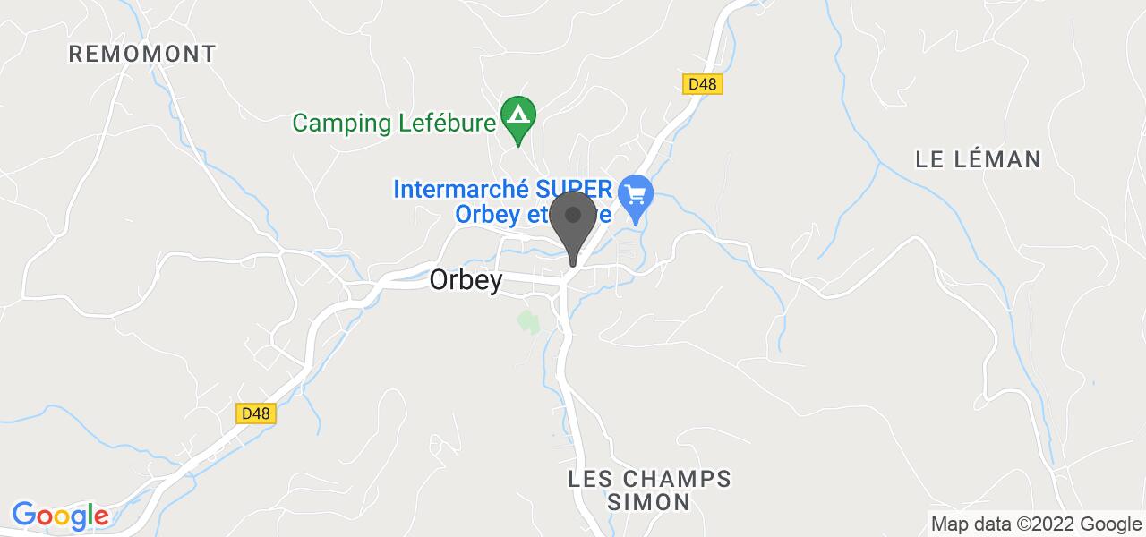 Plan d'accès — Au bois le sire