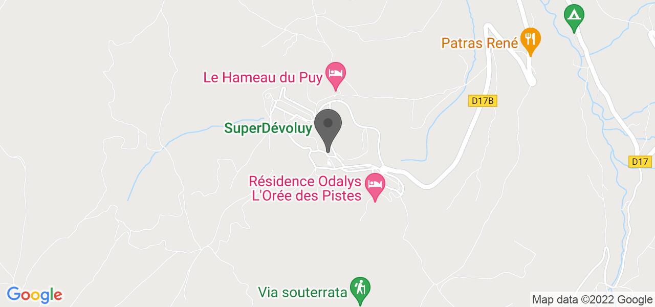 Plan d'accès — La Table du Yeti
