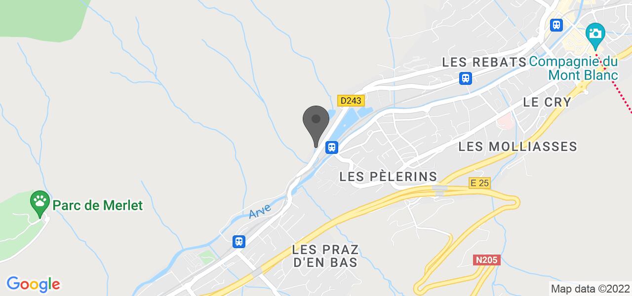 Plan d'accès — La Crémerie des Aiguilles