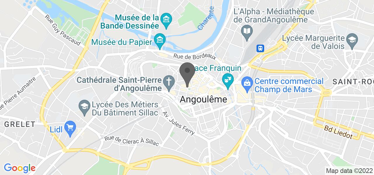 Mapa de acesso — Chez Paul