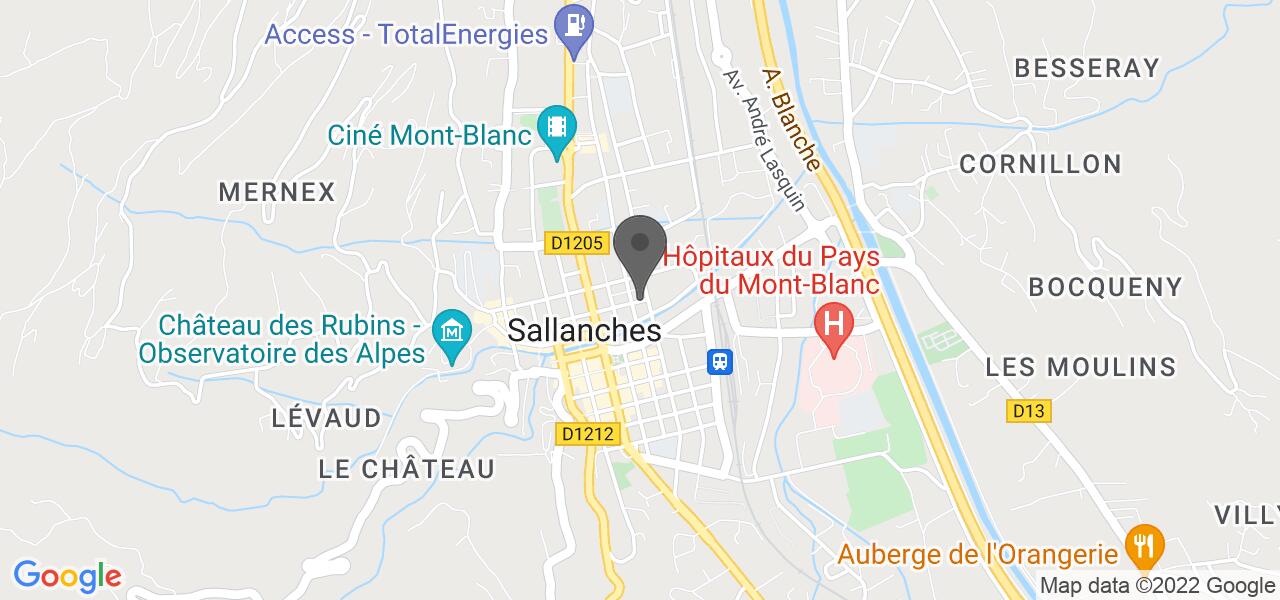 Plan d'accès — Café des Amis