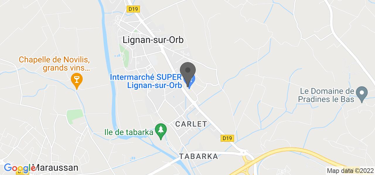 Plan d'accès — CHEZ fifou