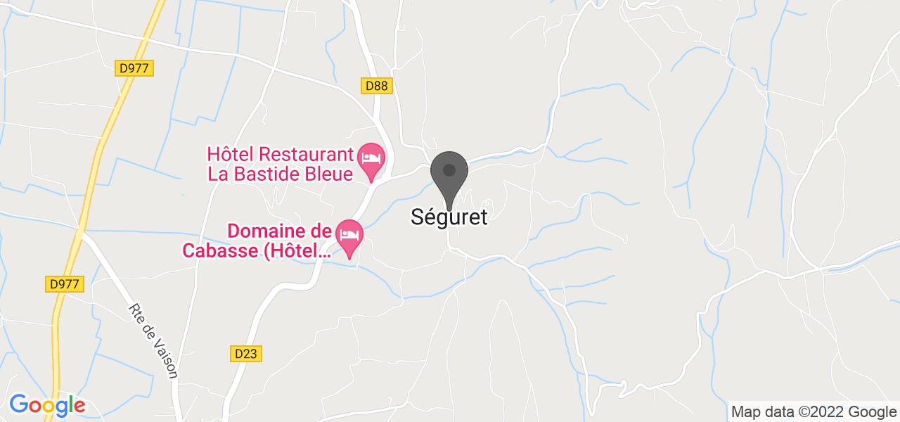 Mappa di accesso — Le Mesclun