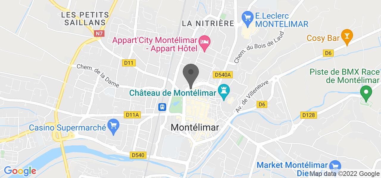 Plan d'accès — Le Moderne