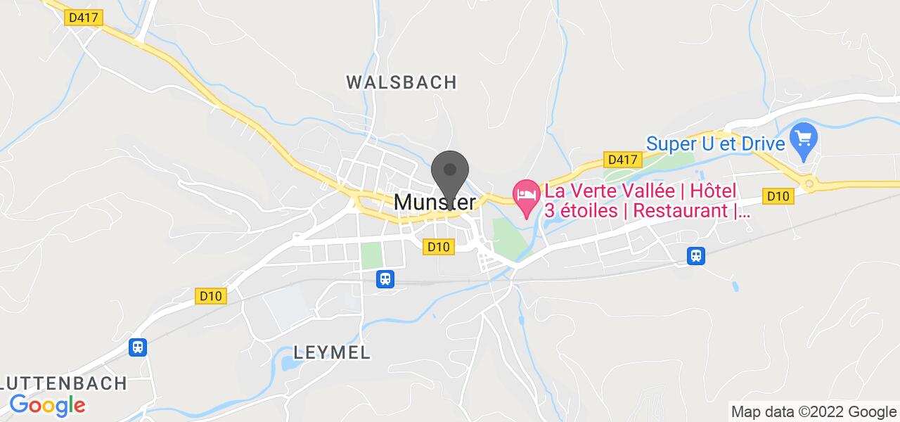 交通地图 — Au Petit Munster