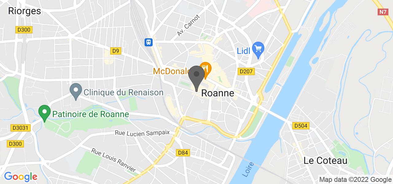 Plan d'accès — Brasserie Maxim