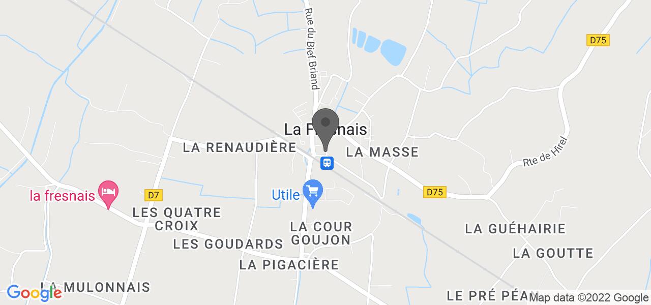 Mapa de acesso — La Table du Marais