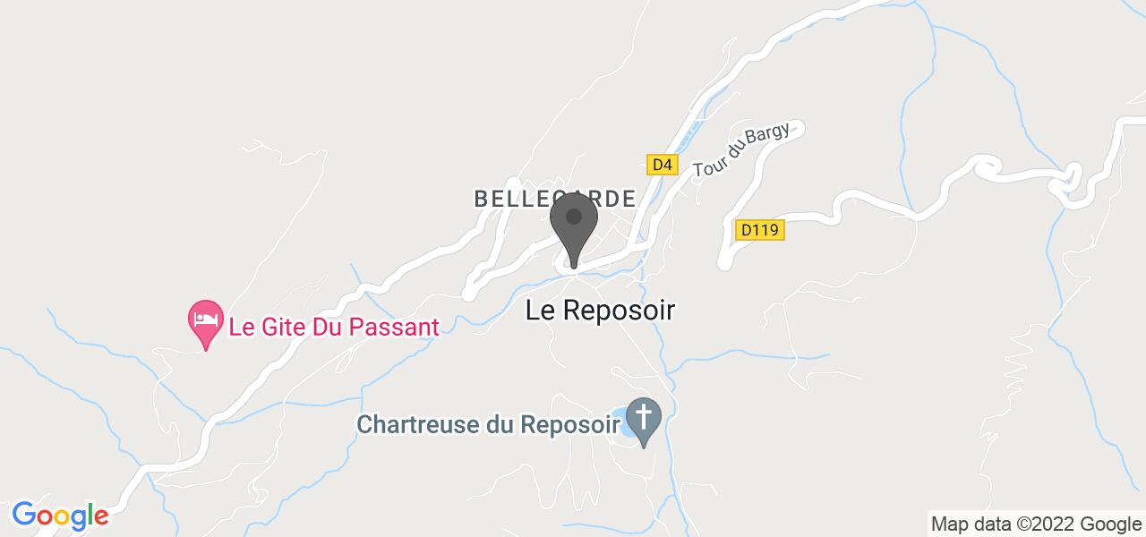 Plan d'accès — La Chartreuse