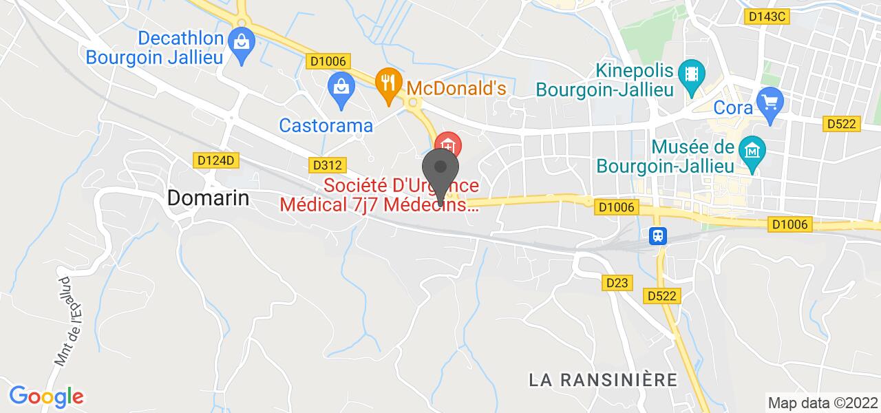 Plan d'accès — Comptoir de la Maladière