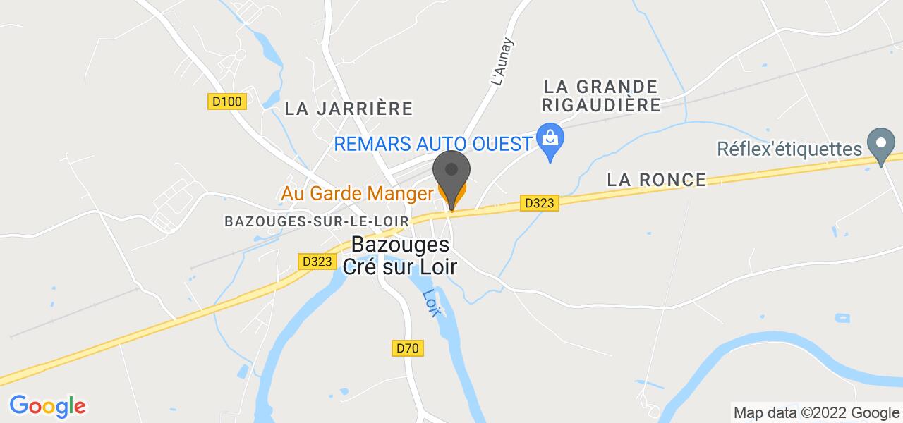 交通地图 — AU GARDE-MANGER