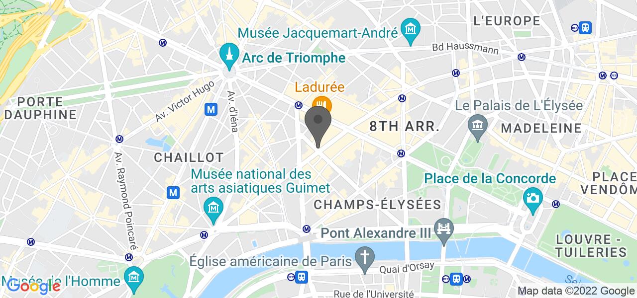 Plan d'accès — La Belle Ferronnière