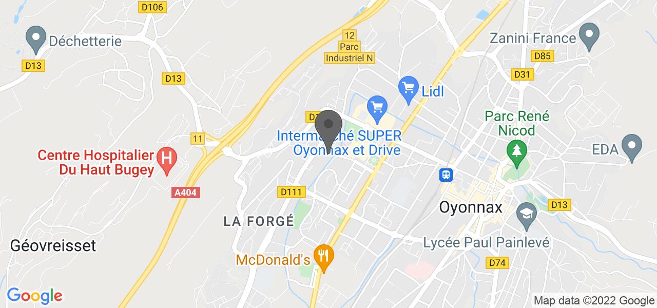 交通地图 — LE BUFFET DE LA PLAINE