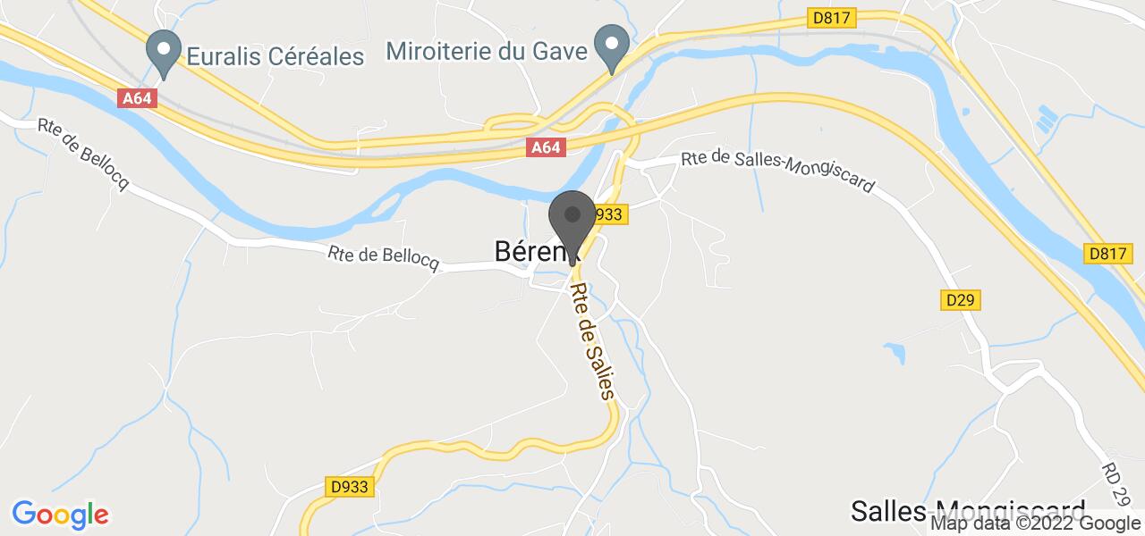 Anfahrtsplan — L'auberge du relais