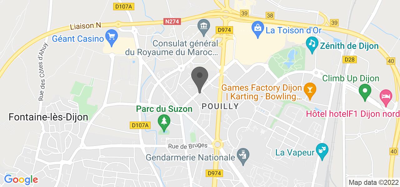 Mappa di accesso — Chez mes sœurs