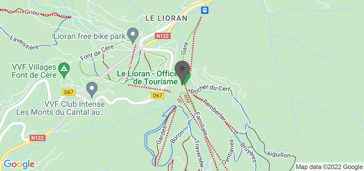 Routekaart — Le Coin Chaud