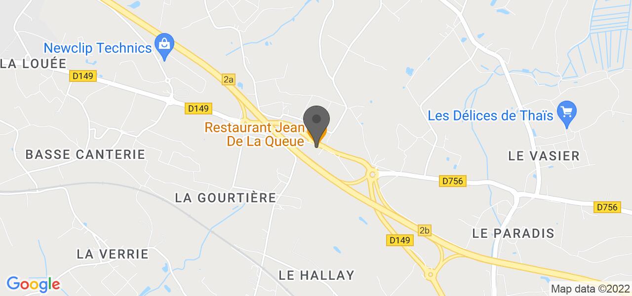 Plan d'accès — Jean De La Queue