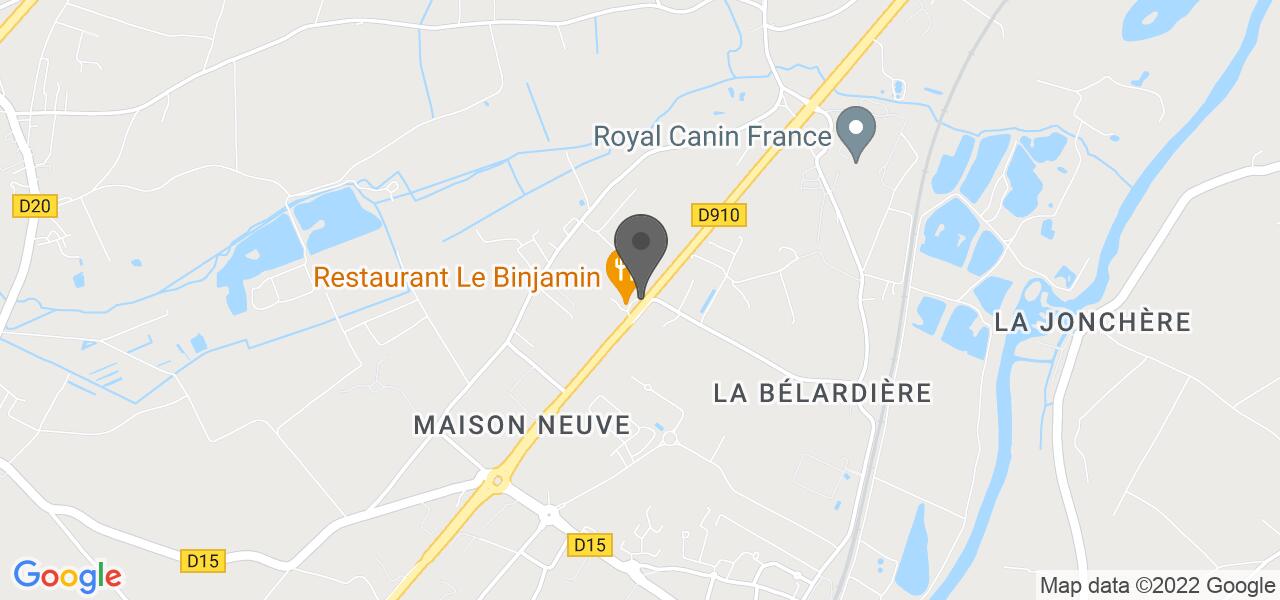 Plan d'accès — Le binjamin