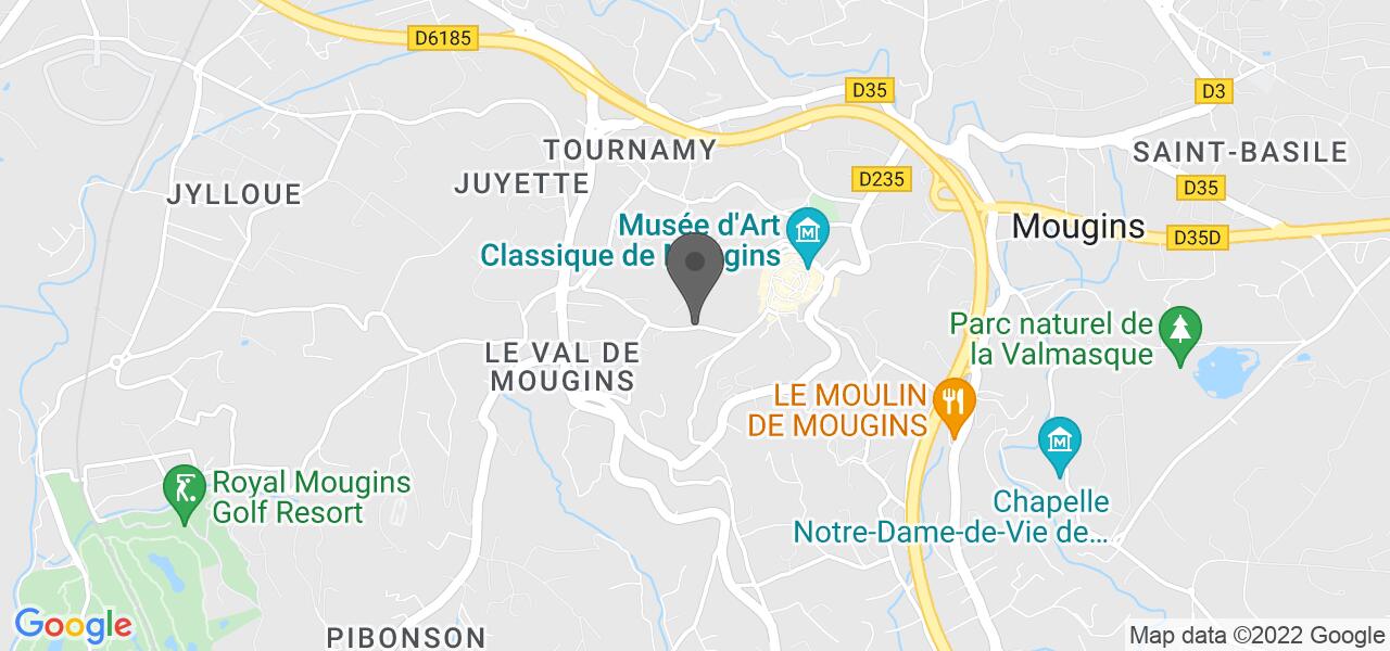 交通地图 — Le Mas Candille
