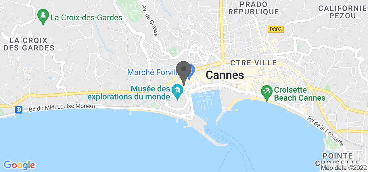Plan d'accès — Auberge Provençale da bouttau