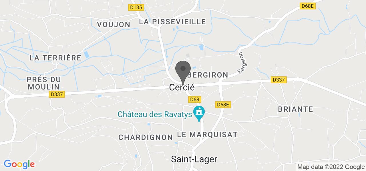 Plan d'accès — Ghislain Varillon
