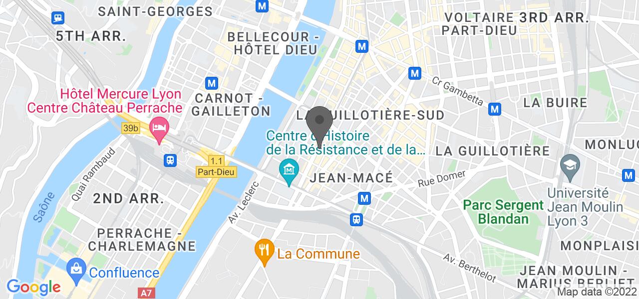 Plan d'accès — King Marcel Chevreul