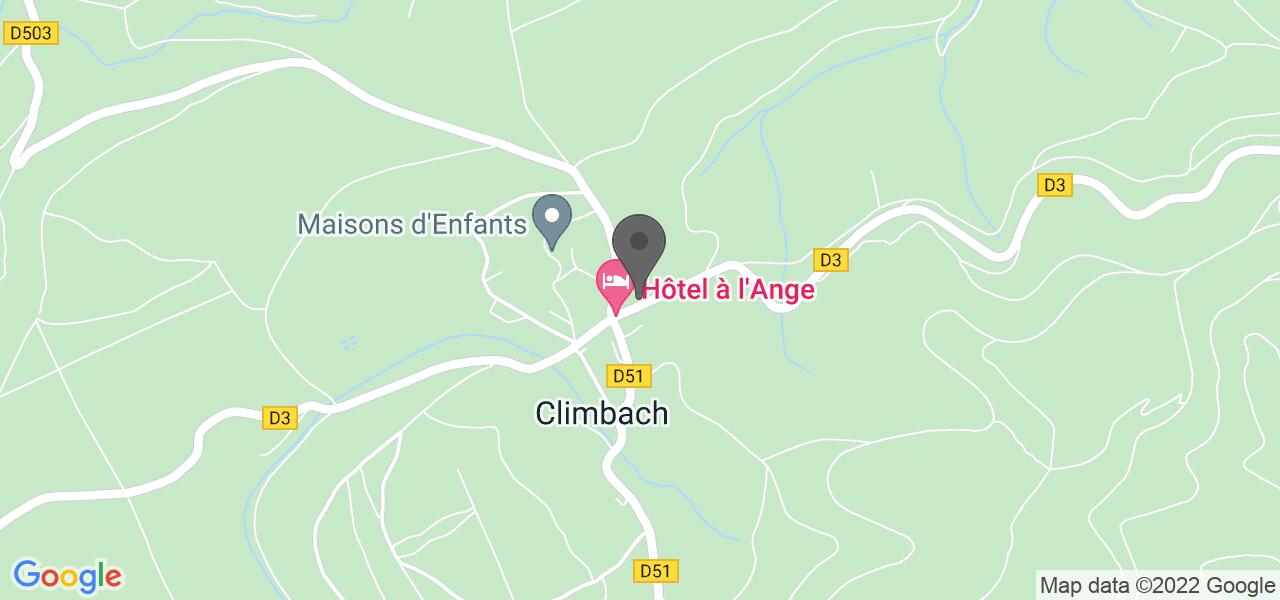 Plan d'accès — AUBERGE DU CHEVAL BLANC