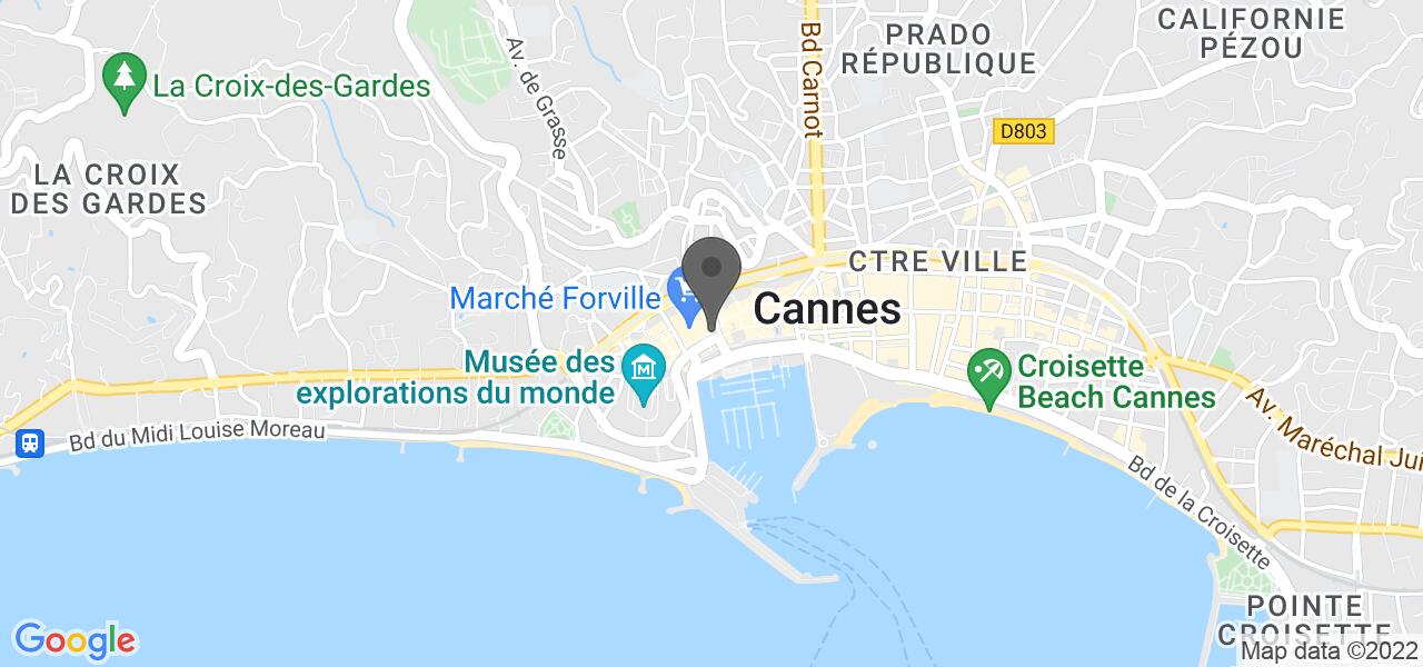 Plan d'accès — La Bigoudène
