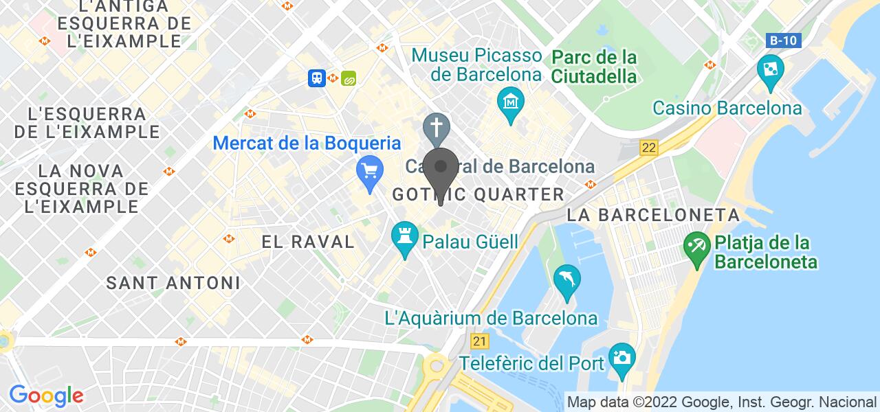 Plan d'accès — El Gran Cafè