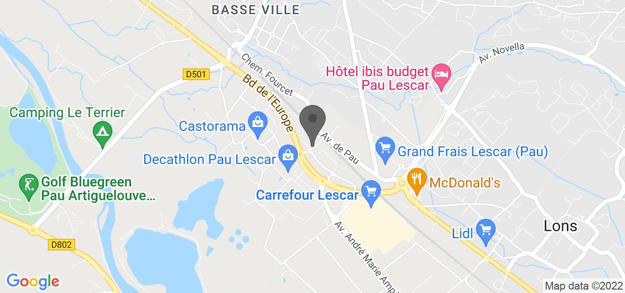 Plan d'accès — Le Welcome