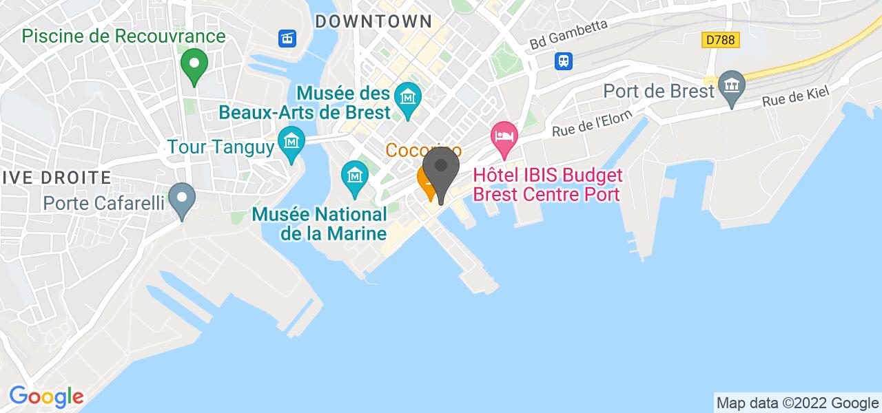 Plan d'accès — La Maison de l'Océan