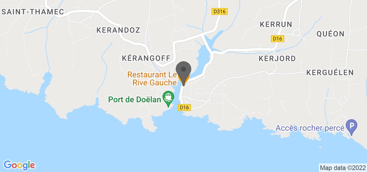 Plan d'accès — Le Rive Gauche