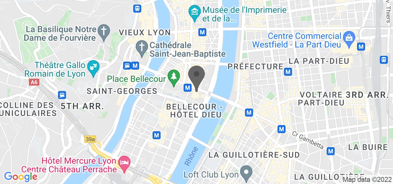 Plan d'accès — Chez Mounier