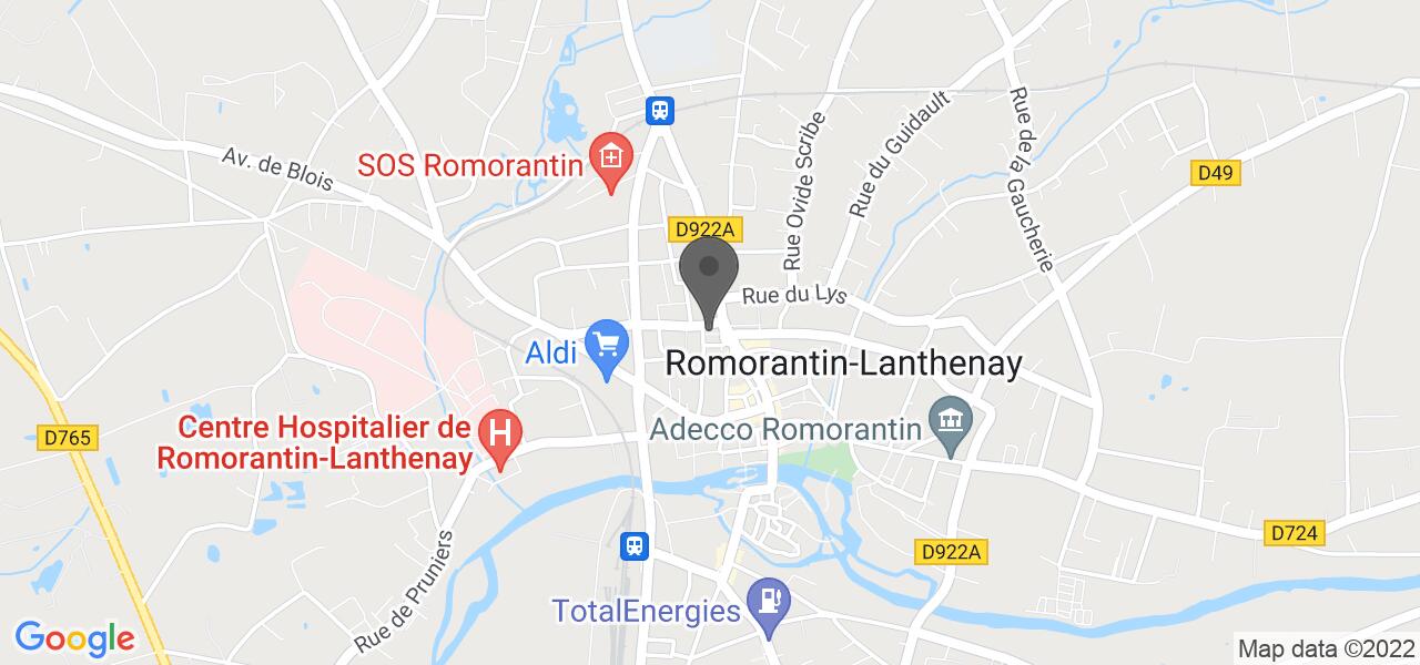 Routekaart — Le Bistrot de la Halle