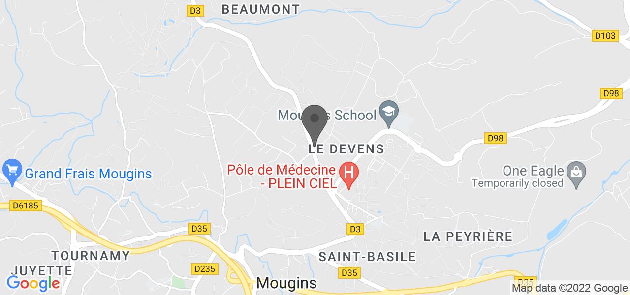 Anfahrtsplan — La Menthe Douce