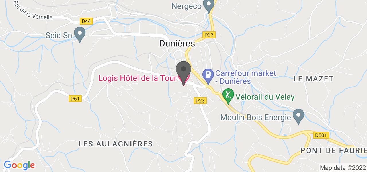 Plan d'accès — La Tour