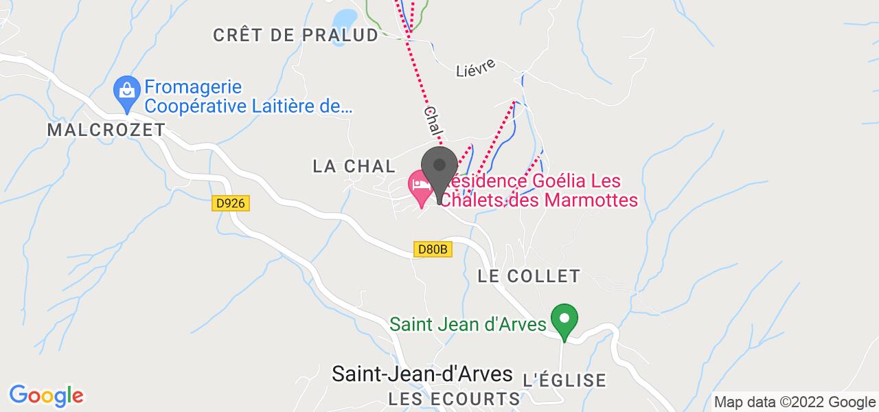 Mappa di accesso — La Grenouillère
