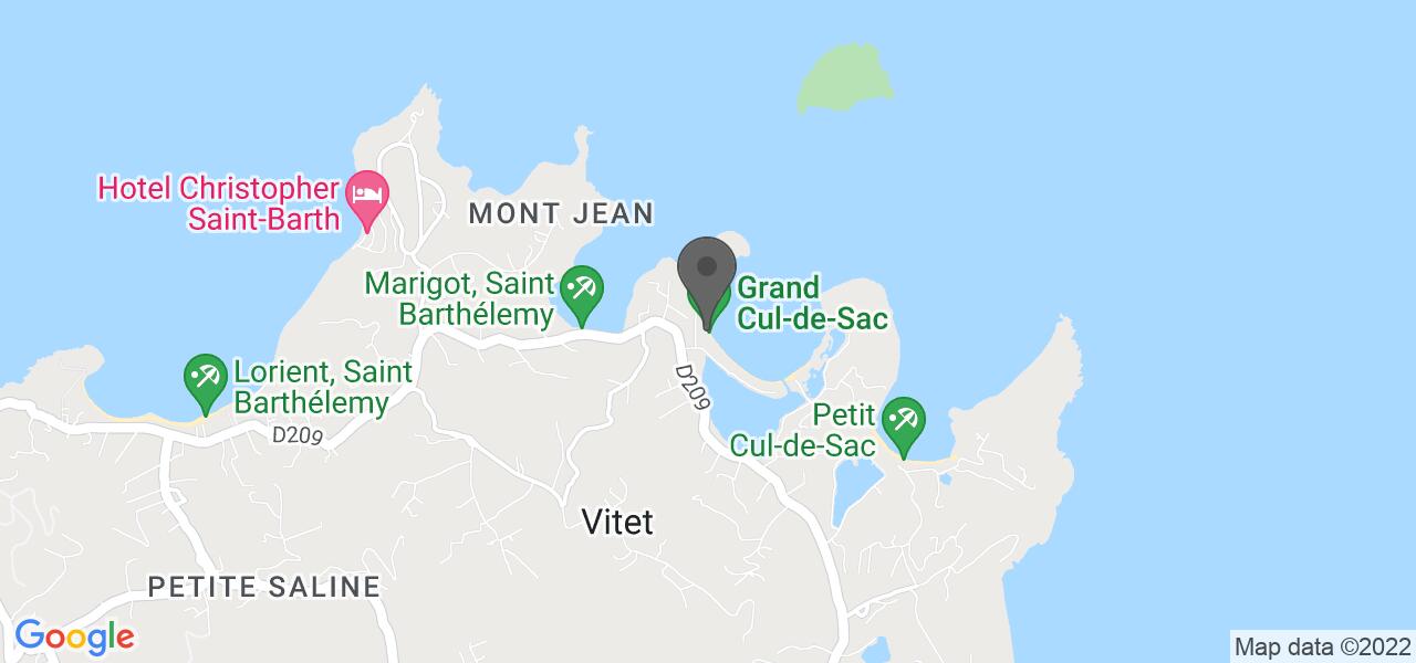 Anfahrtsplan — Le ti st barth