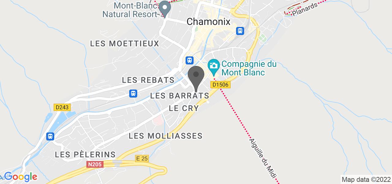 Anfahrtsplan — Le refuge des aiglons