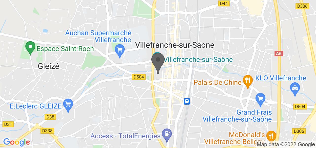 Anfahrtsplan — Sushi Académie