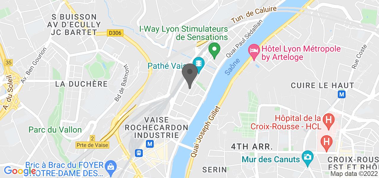 Plan d'accès — Le Comptoir de l'Industrie