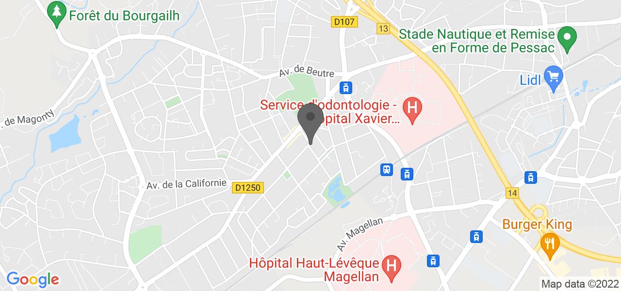 Plan d'accès — Le Bistrot de France
