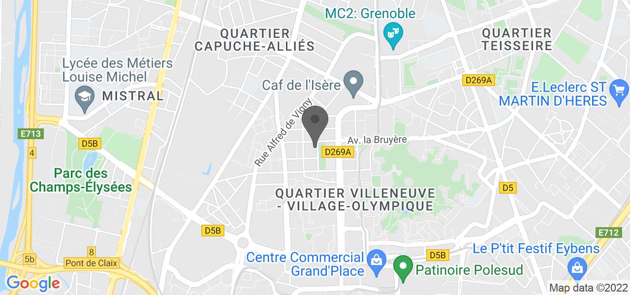 Plan d'accès — Les Délicieux De Damas